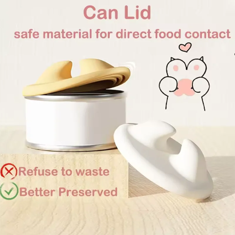 Canned Pet Food Seal Lid For Cats And Dogs Fresh Keeping