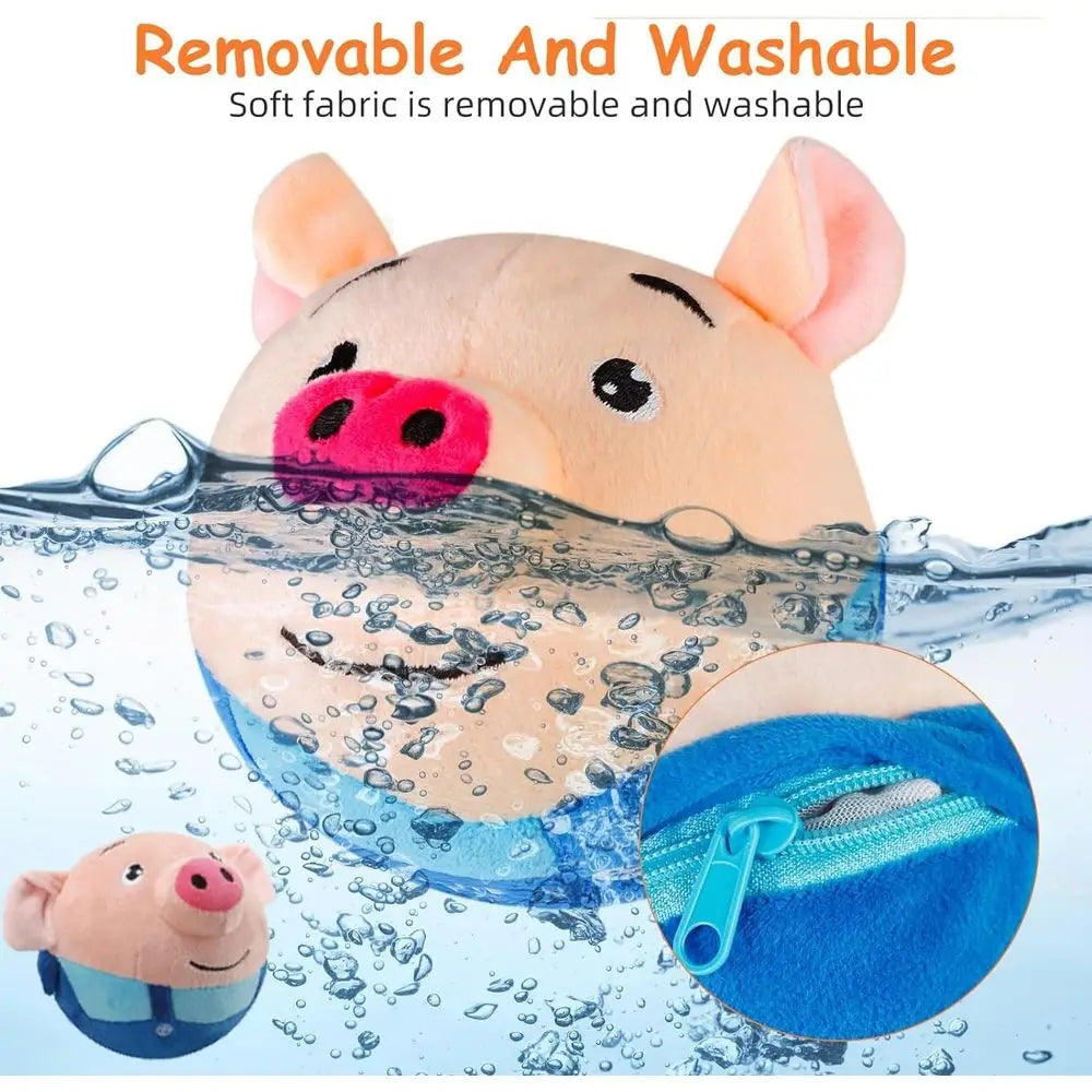 Interactive Rechargeable Dog Plush Toy With Squeak Motion