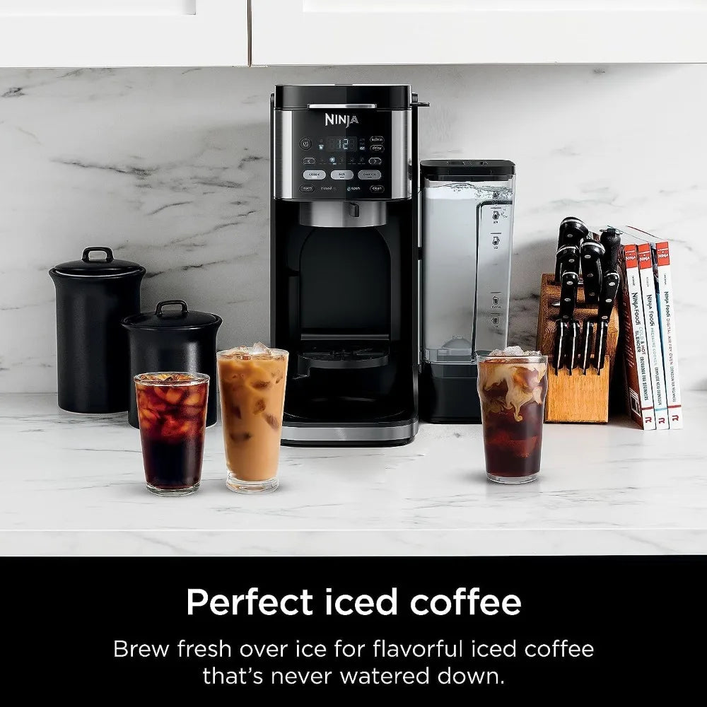 Ninja DualBrew Drip Coffee Maker Hot Iced K Cup Compatible