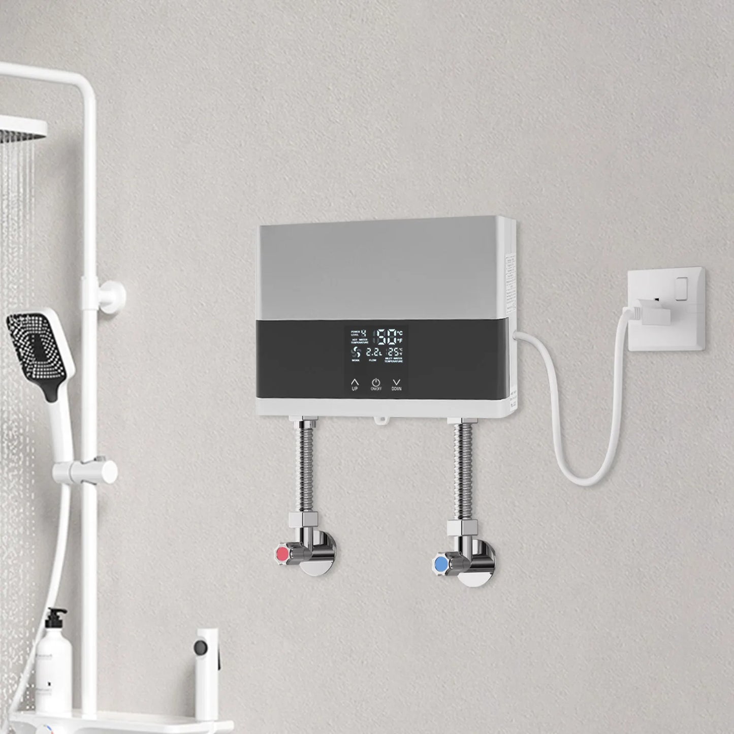 Sweetmile 110V 4000W Mini Electric Water Heater With Remote