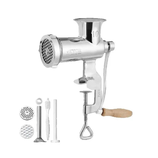 SucceBuy Manual Meat Grinder Stainless Steel Sausage Maker