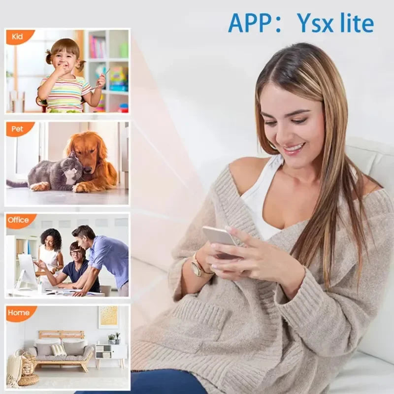 EAEY Wireless Security Camera With Night Vision