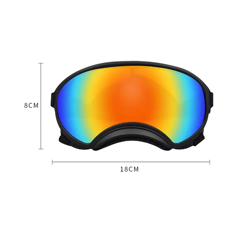 Dog UV Protective Goggles For Travel And Windproof Eyewear