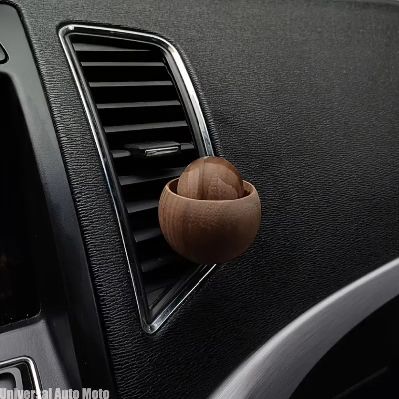 Portable Wooden Car And Home Essential Oil Diffuser