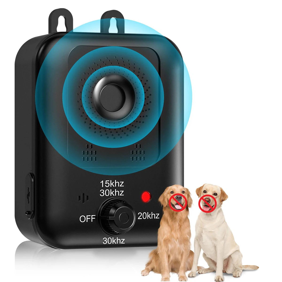 Petedu Rechargeable Ultrasonic Bark Deterrent For Dogs