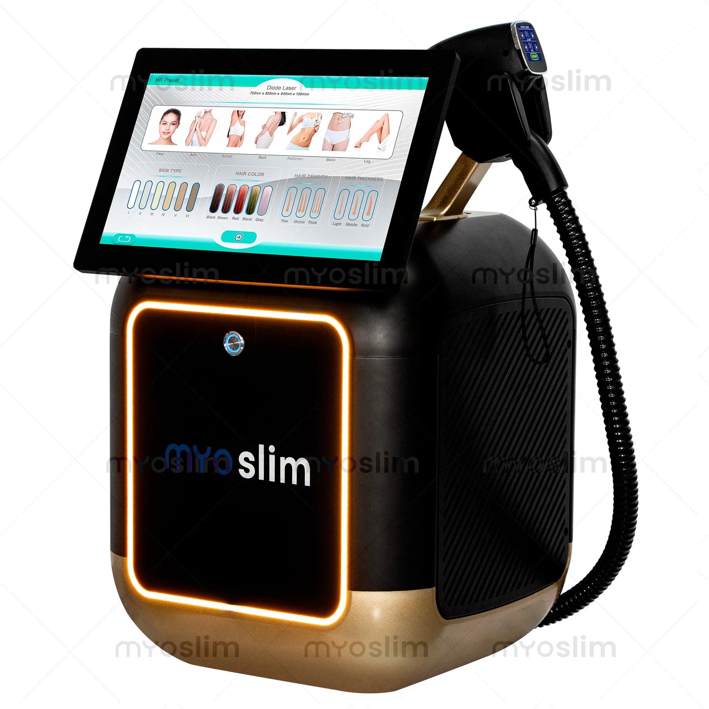Myoslim FAC4 808nm Diode Hair Removal Device