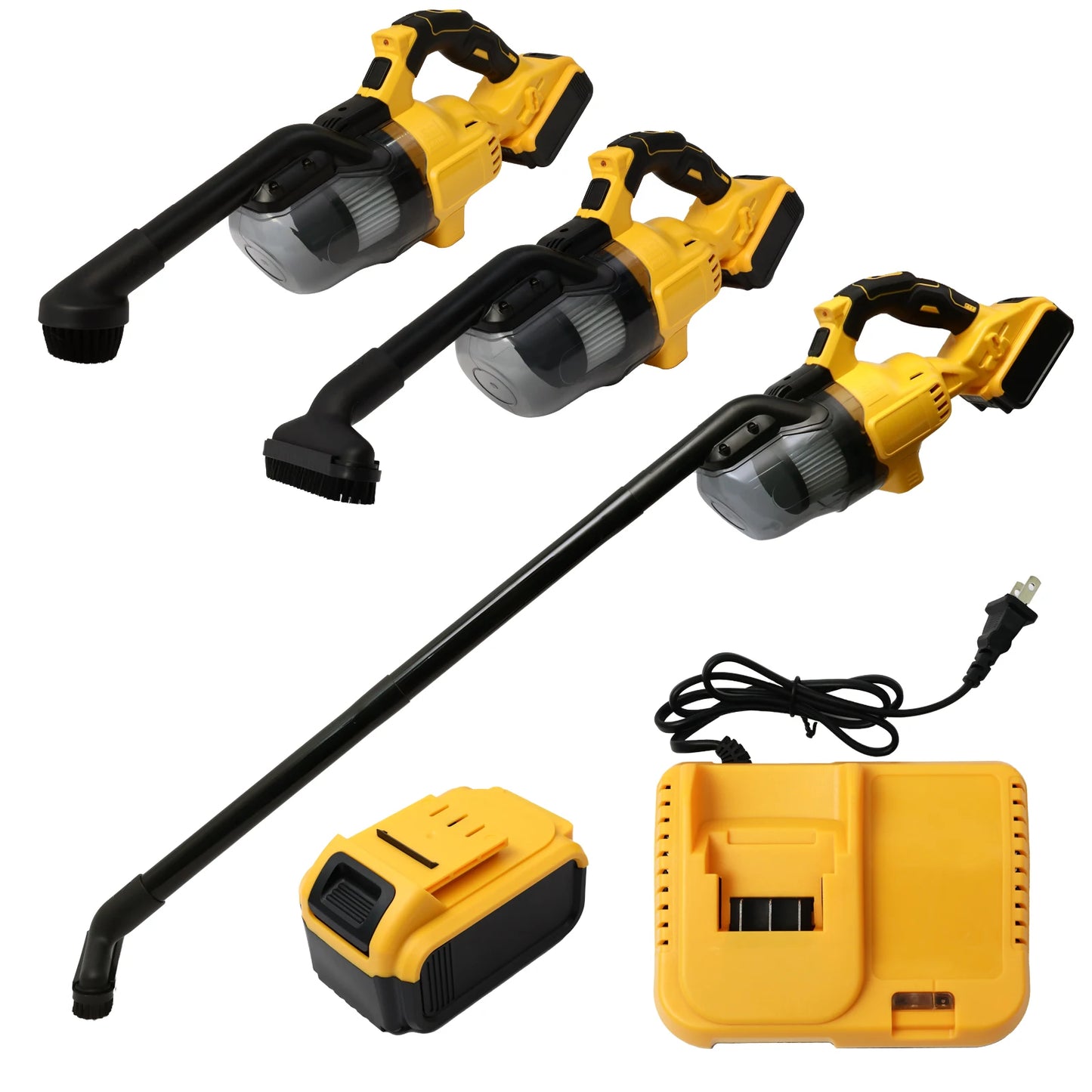 20V Cordless Handheld Vacuum With Battery and Charger