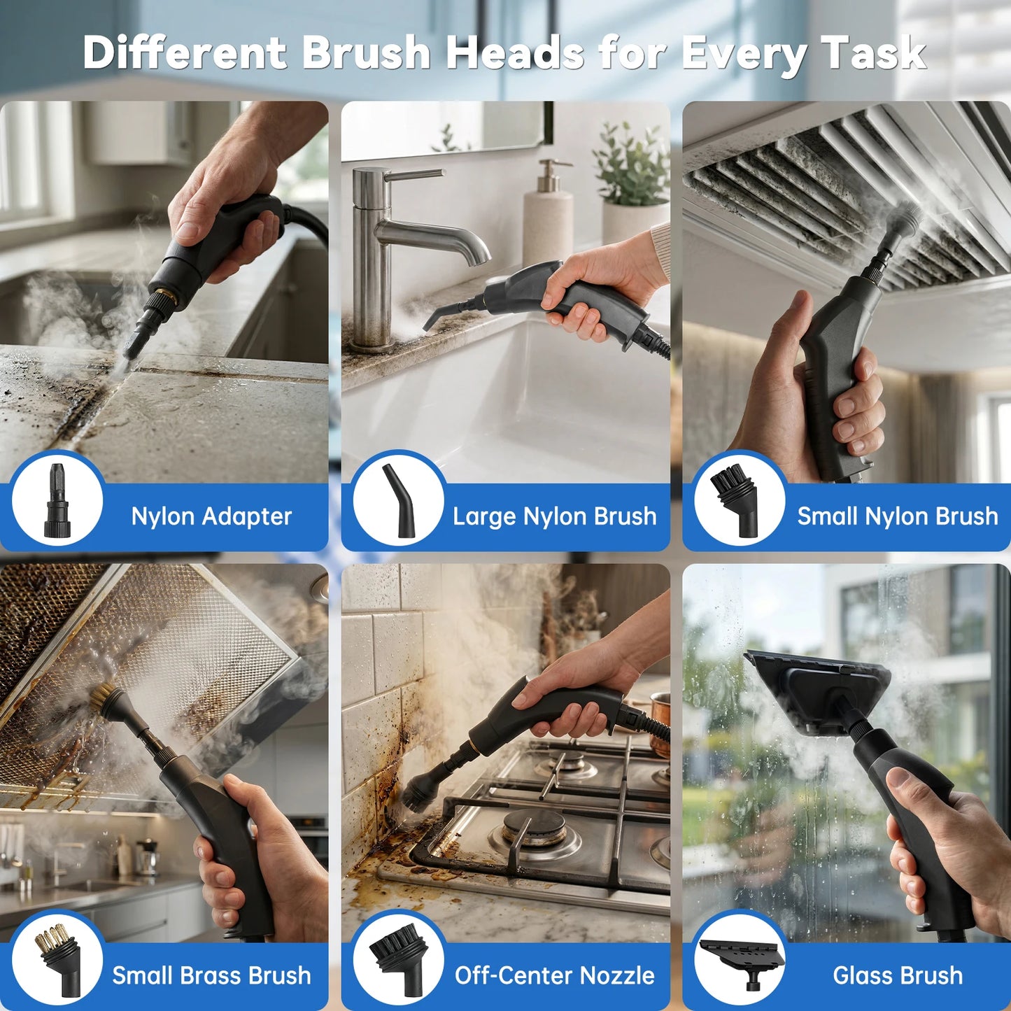 2500W 110V High Temperature Steam Cleaner Handheld