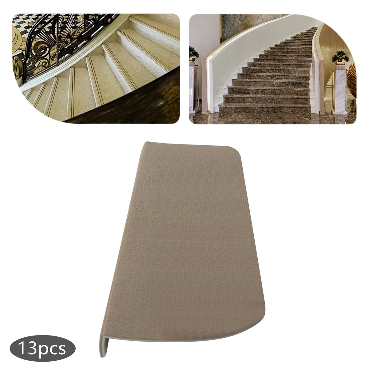 Bymaocar Non Slip Carpet Stair Treads Set For Home