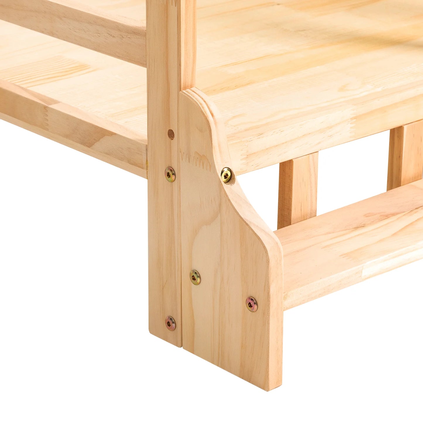 YIYIBYUS Solid Wood Elevated Pet Bed for Cats and Dogs