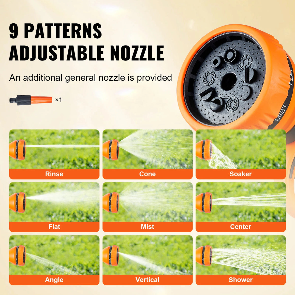 SucceBuy Automatic Retractable Garden Hose Reel