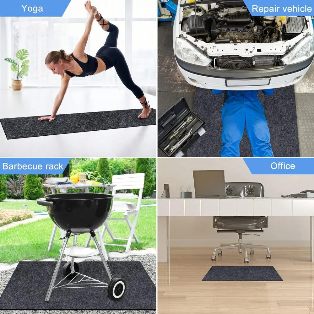 NBVCX Inflatable Hot Tub Mat Absorbent Floor Protector