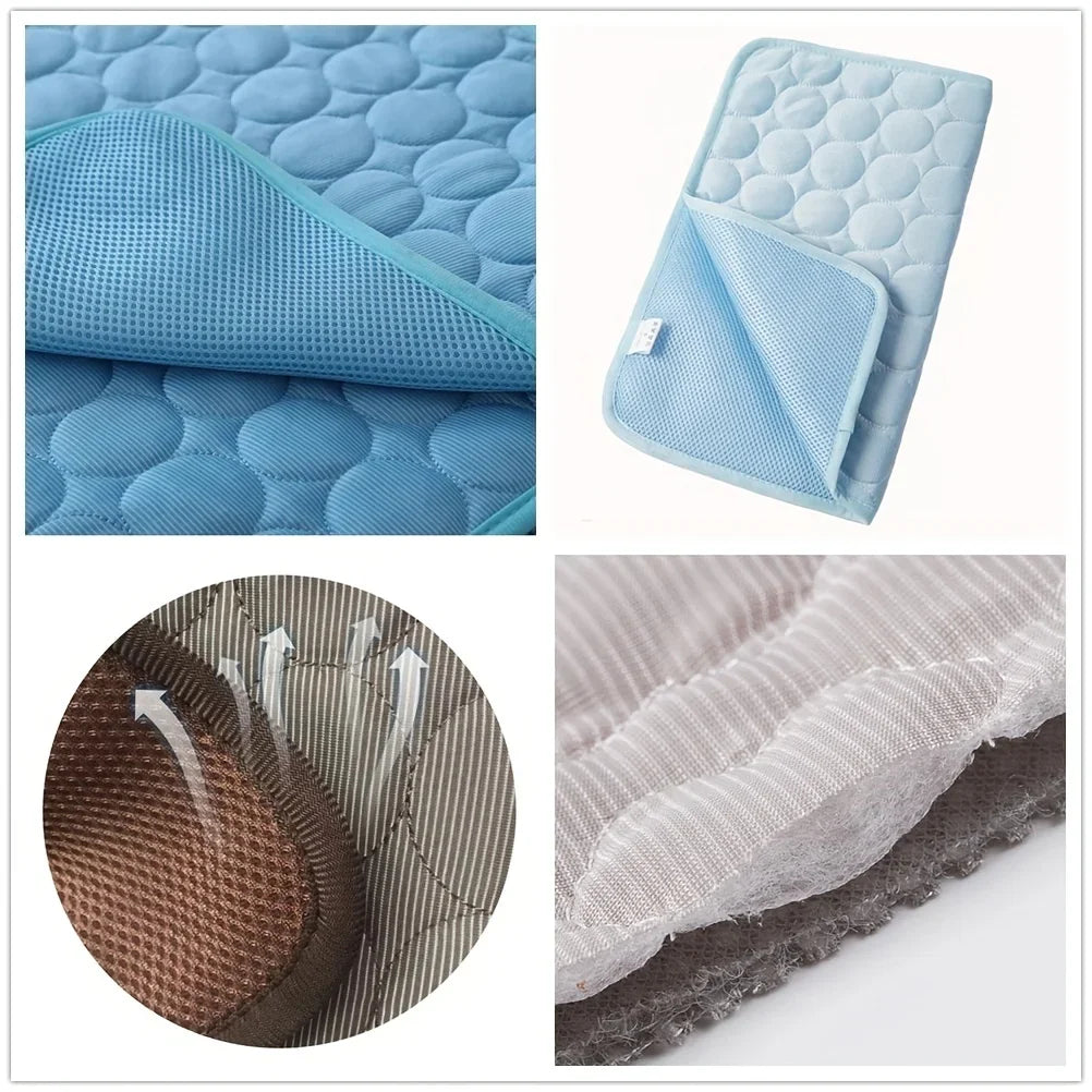 BeiYu Pet Dog Cooling Mat Extra Large For Dogs Cats