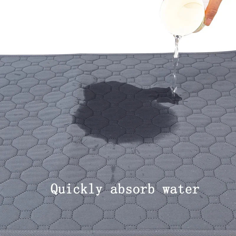 Washable Dog Pee Pad Blanket Absorbent Training Mat