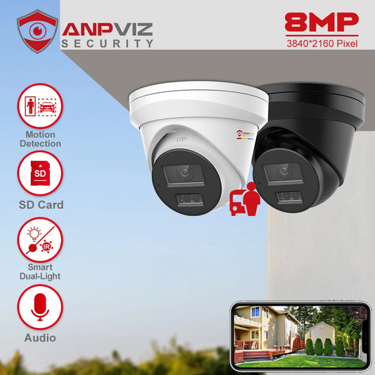 Anpviz Smart Color Night Vision PoE Turret Camera