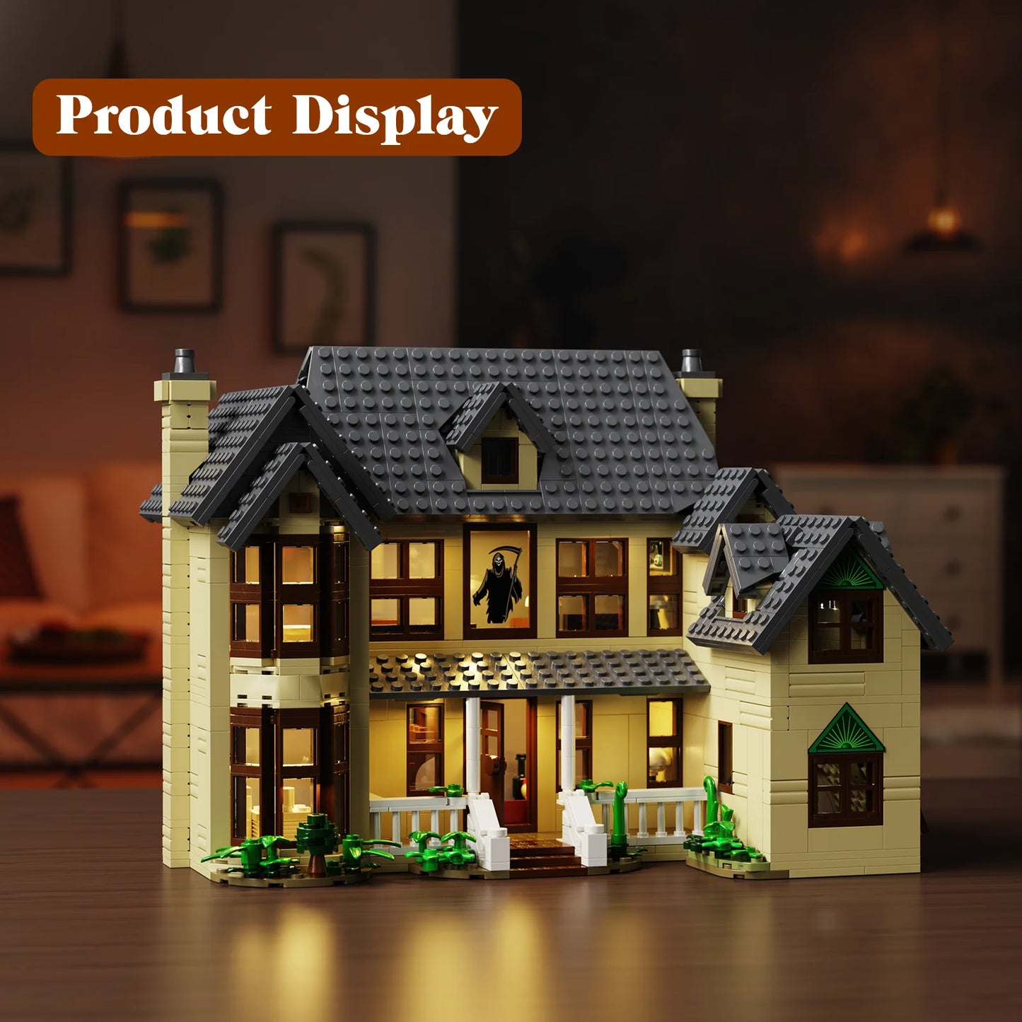 Horror House Building Block Set Haunted House For Halloween
