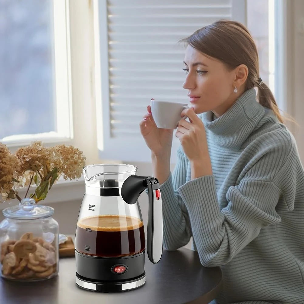 FGHGF Electric Turkish Coffee Maker With Handle