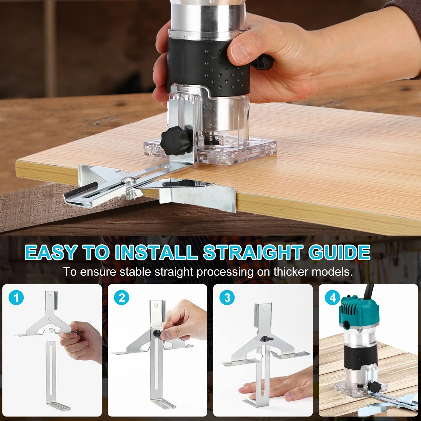 Electric Trimmer Router 800W 110V Woodworking Engraving