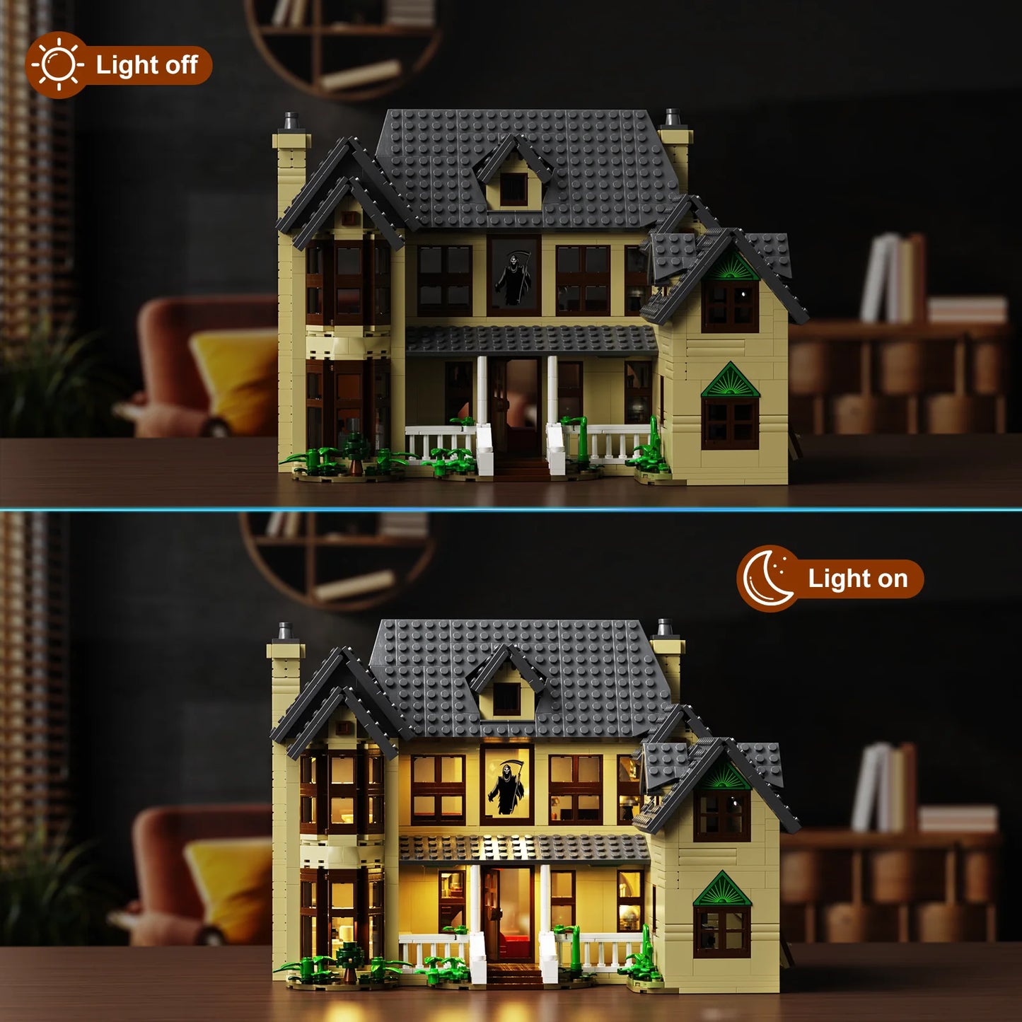 Horror House Building Block Set Haunted House For Halloween