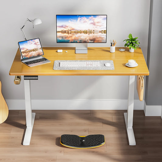 JHK Electric Adjustable Height Sit Stand Office Desk
