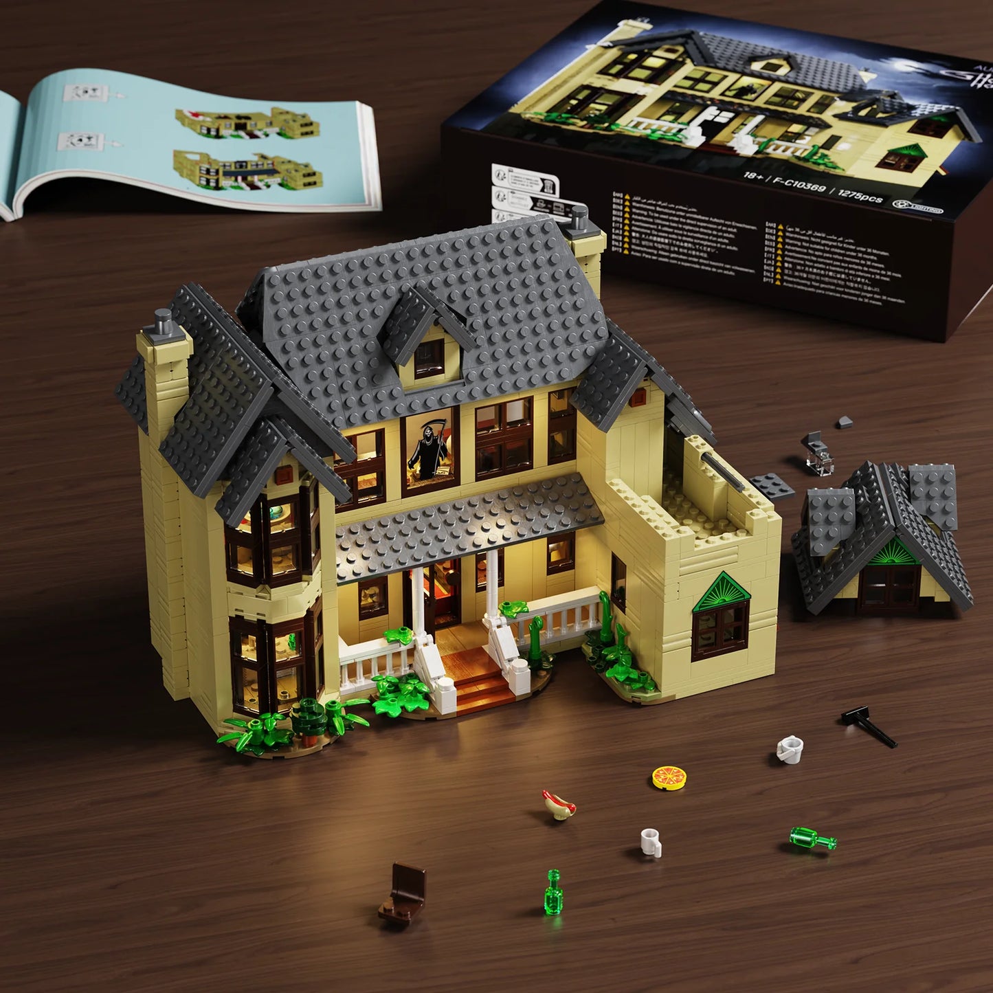 Horror House Building Block Set Haunted House For Halloween