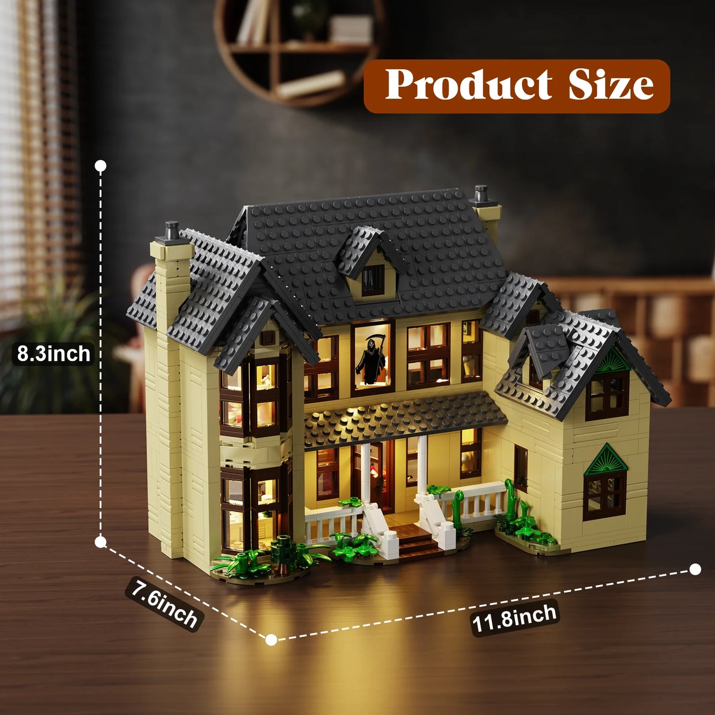 Horror House Building Block Set Haunted House For Halloween