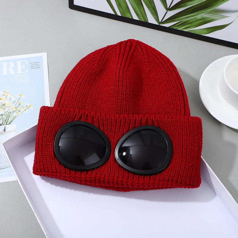Stretchy Knit Winter Beanie With Ear Protection