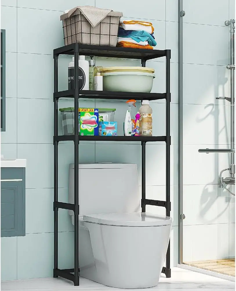 TWISTER.CK Over The Toilet Storage Cabinet 3-Tier Organizer