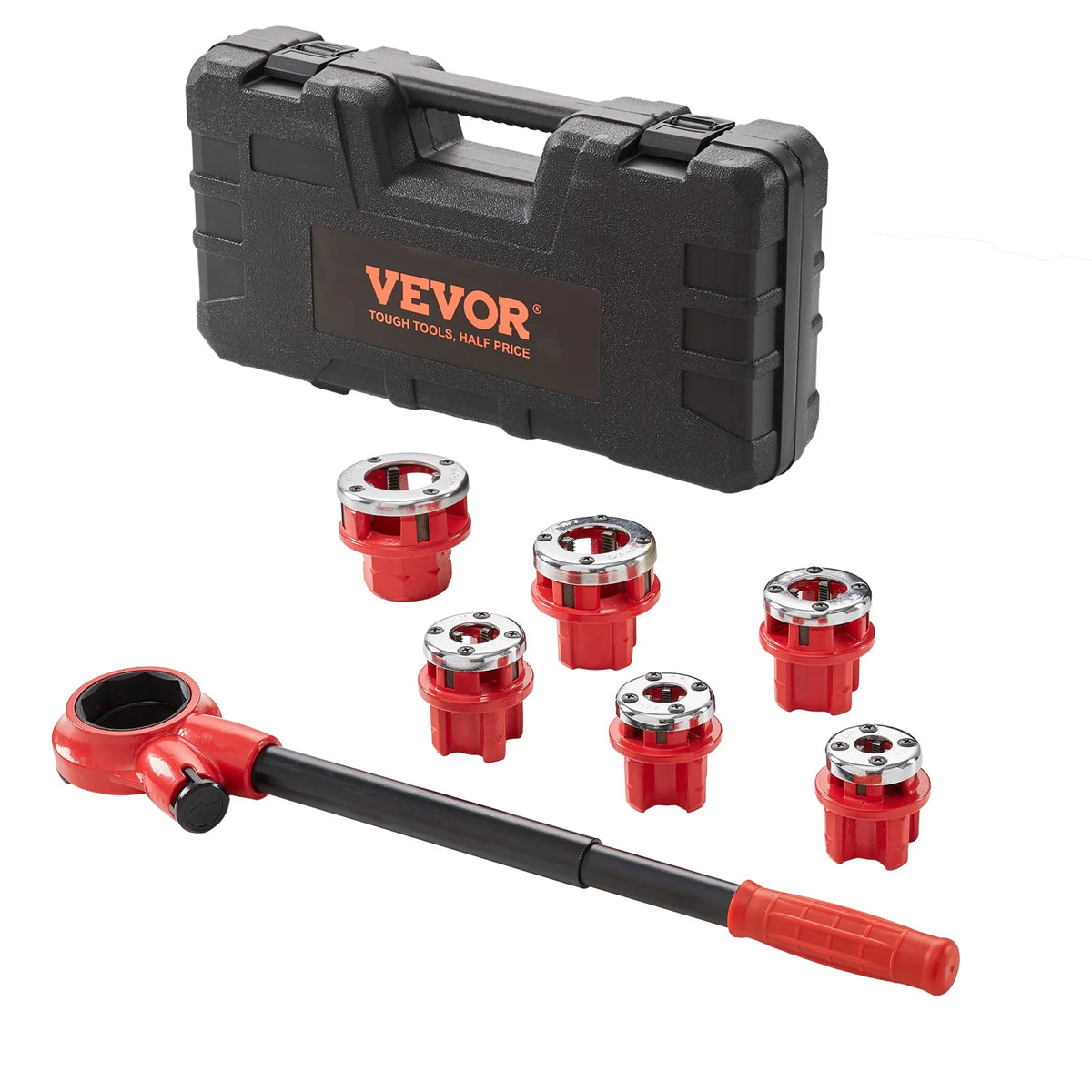 SucceBuy Manual Ratcheting Pipe Threader Tool Set
