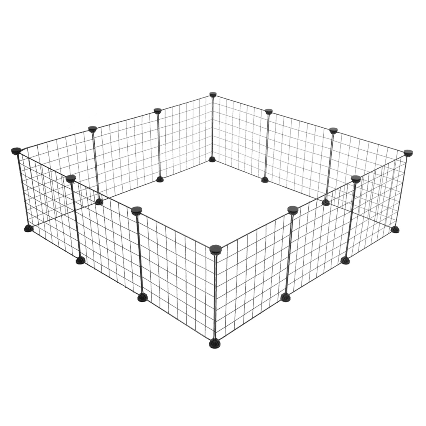 Pet Playpen Small Animal Cage Indoor Portable Metal Fence