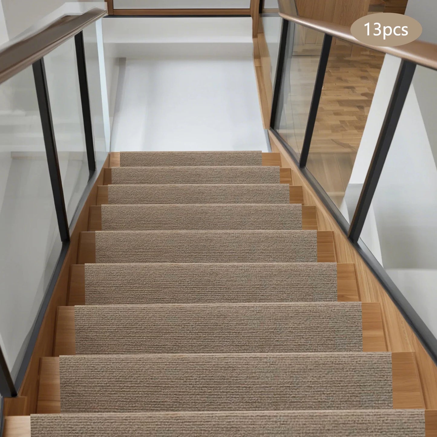 Bymaocar Non Slip Carpet Stair Treads Set For Home