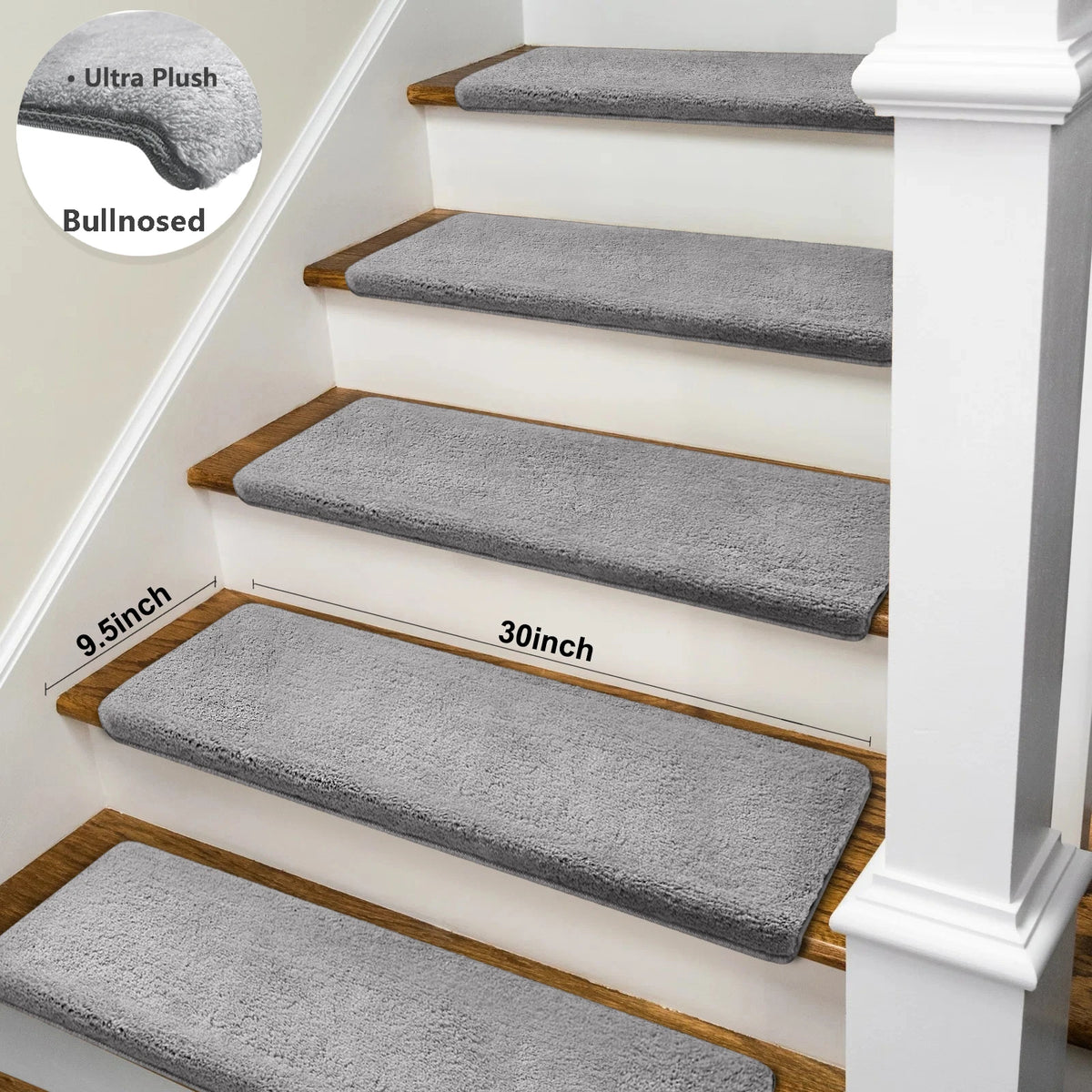 Non-Slip Washable Carpet Stair Treads for Safer Steps