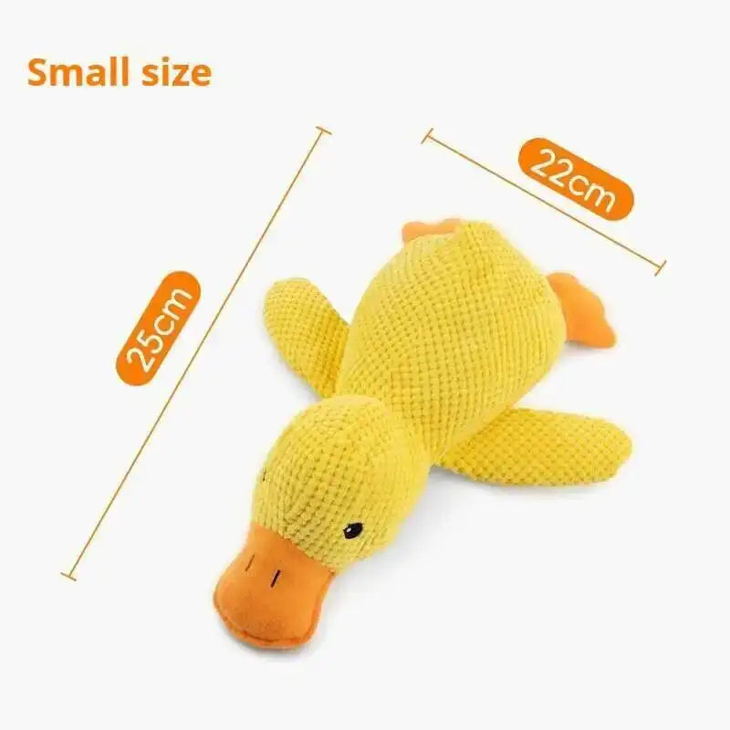 Squeaky Plush Duck Dog Bite Resistant Chew Toy