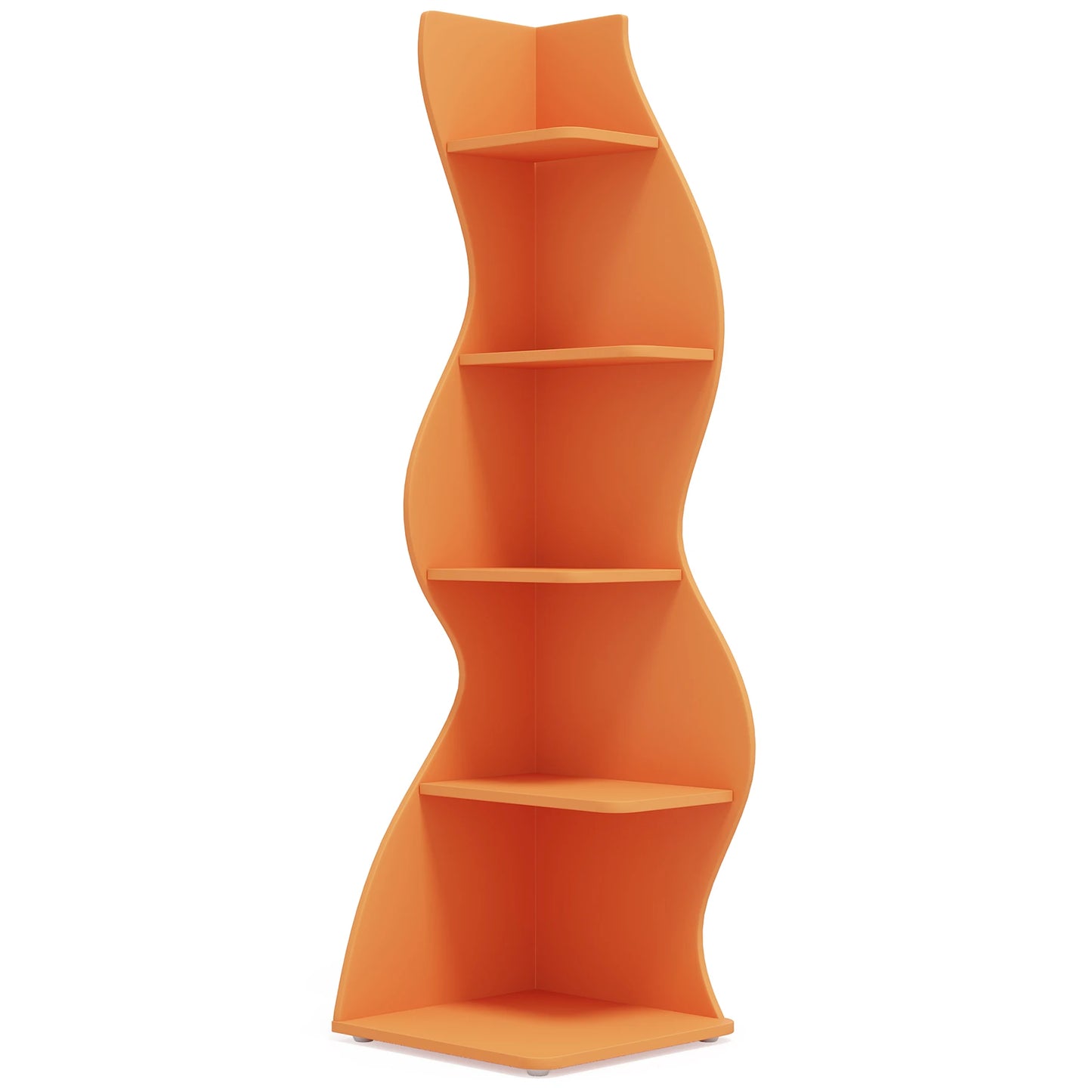 Tribesigns 5 Tier Corner Shelf Wall Bookcase Plant Stand