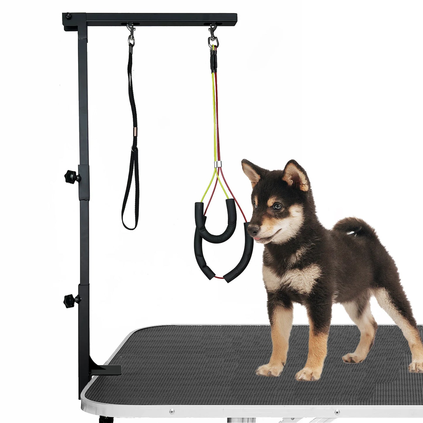 Adjustable Dog Grooming Arm With Haunch Holders