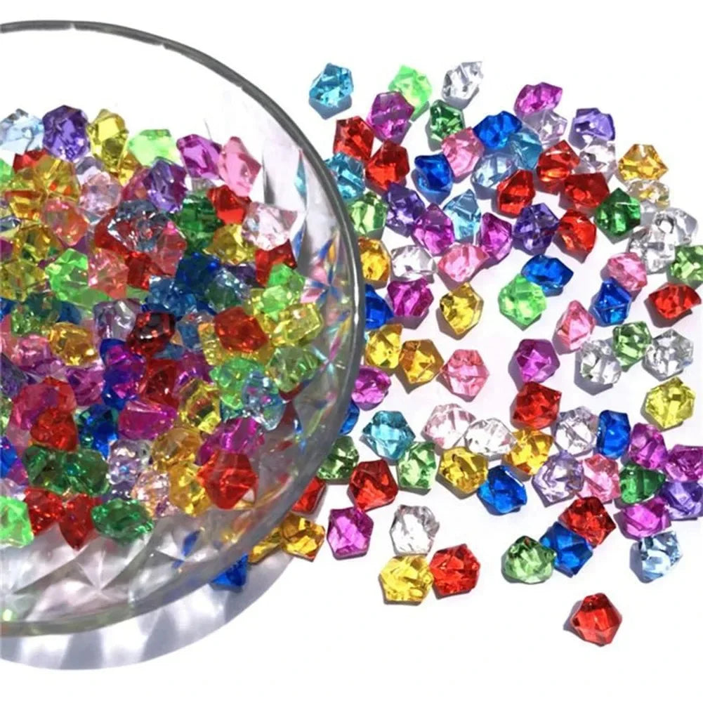 Crystal Clear Crushed Ice Stones For Vase Filler Decor