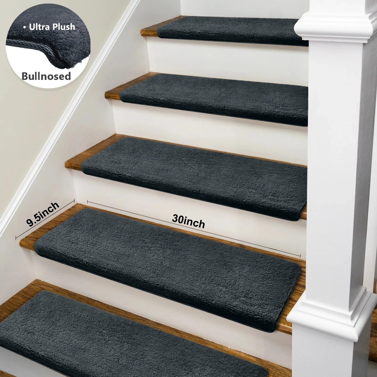 Non-Slip Washable Carpet Stair Treads for Safer Steps