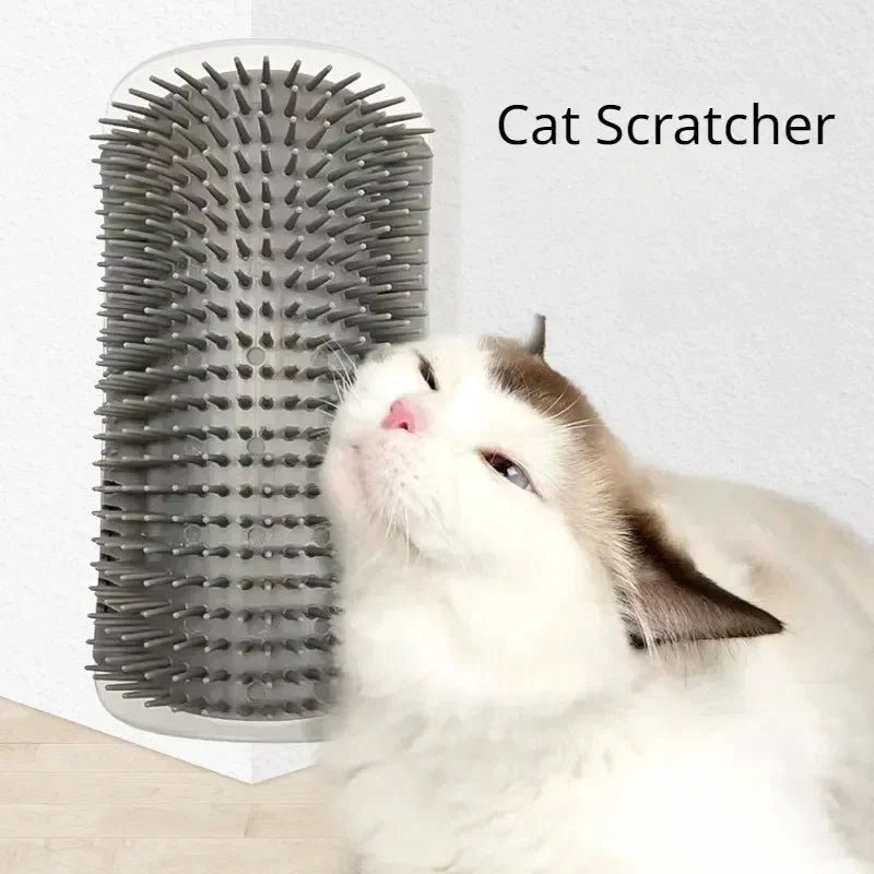 Cat Scratcher Comb With Catnip And Deshedding Brush