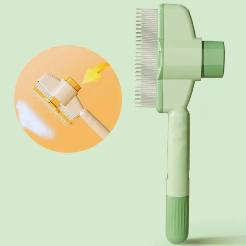 Dog Grooming Self Cleaning Comb Brush for Pets