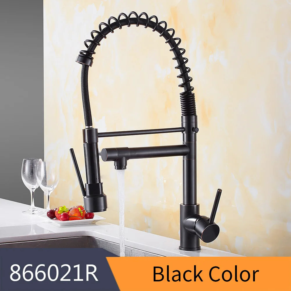 Kitchen Faucet With Single Pull Out Sprout