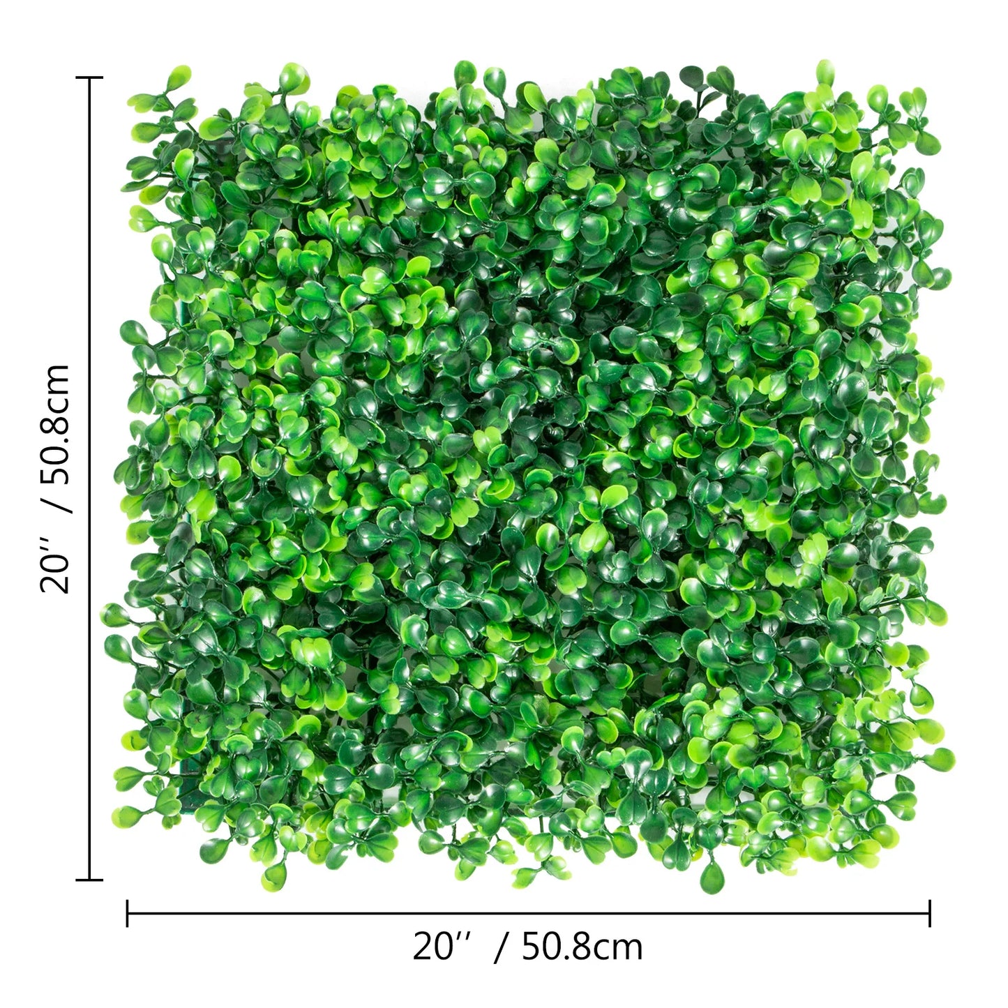 SucceBuy Boxwood Hedge Wall Panels Artificial Grass Backdrop