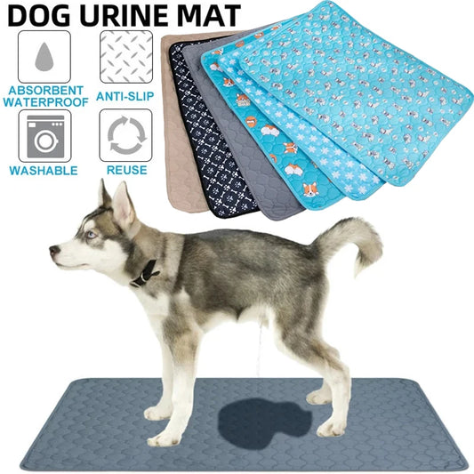 Washable Dog Pee Pad Blanket Absorbent Training Mat