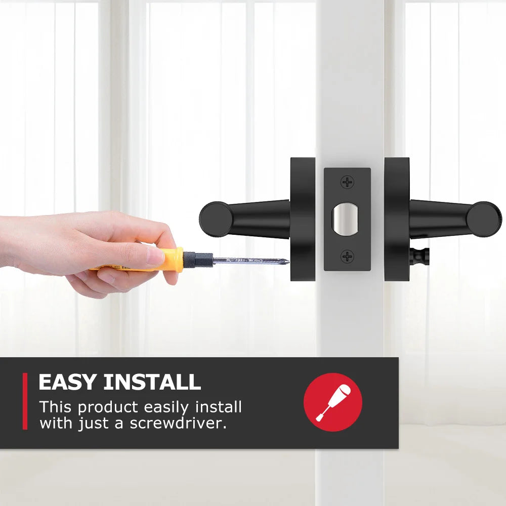 Viladepot Privacy Interior Door Lever Handle