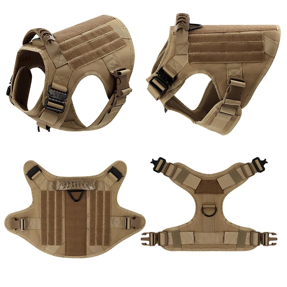 Dog Harness And Leash Set For Walking And Training