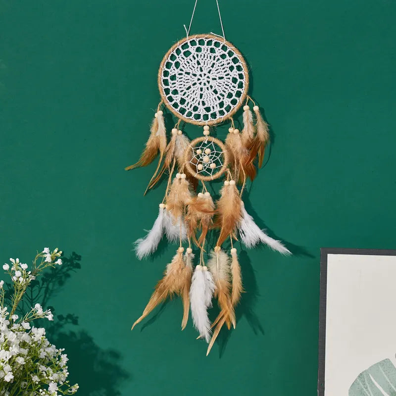 Dream Catcher Moon Dream Chaser Bohemian Wall Art