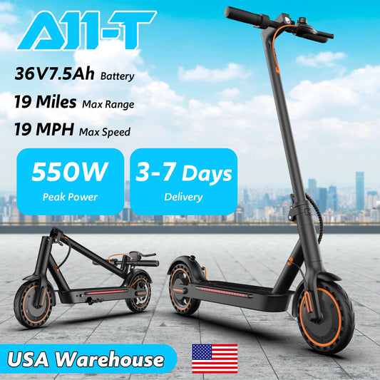 OZIVELT Foldable Electric Scooter With App Control