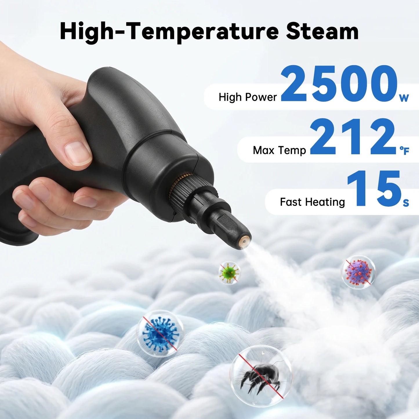 2500W 110V High Temperature Steam Cleaner Handheld