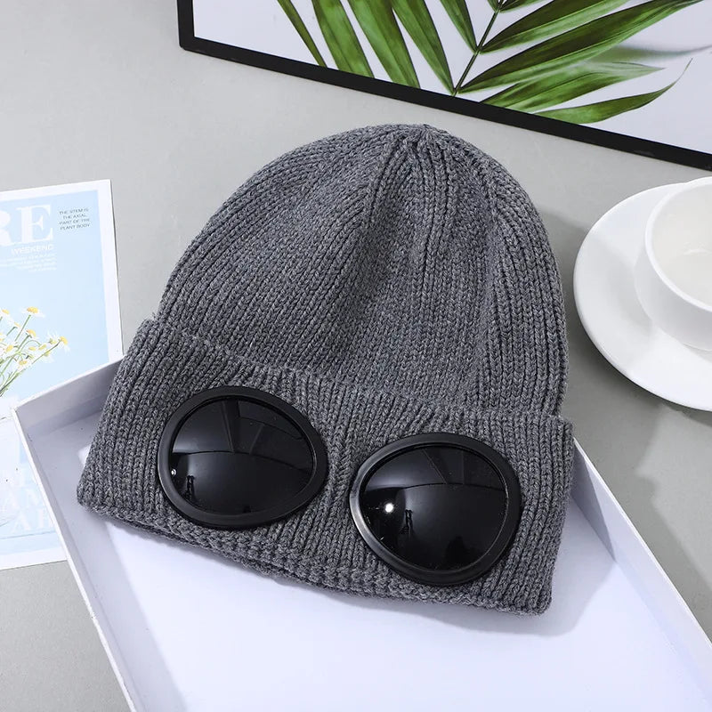 Stretchy Knit Winter Beanie With Ear Protection