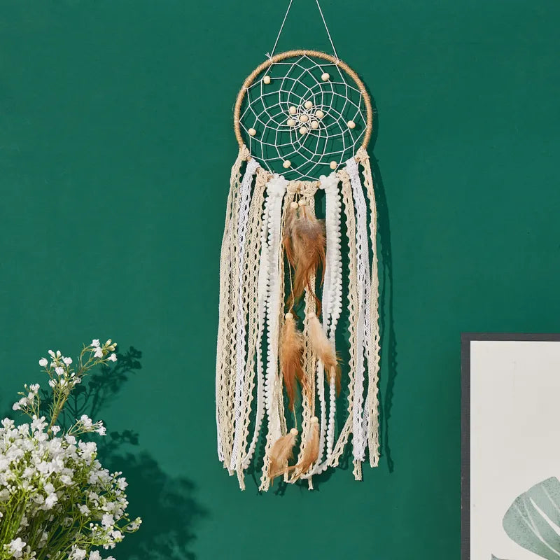 Dream Catcher Moon Dream Chaser Bohemian Wall Art