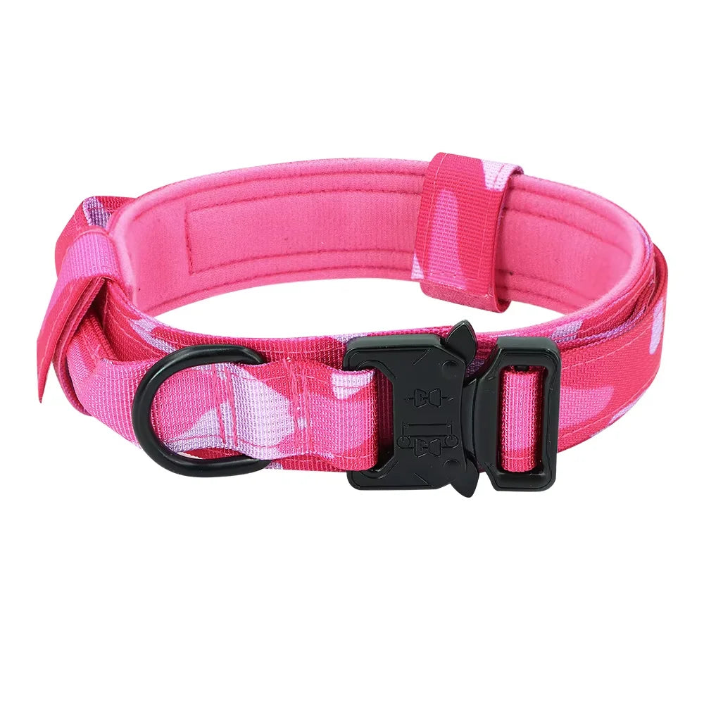 Adjustable Tactical Dog Training Collar And Leash Set